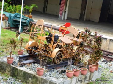 Kereta Kuno di Tanjung Pagar